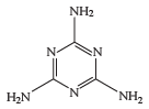 melamina, cyanuramide, triaminotriazine, compuesto químico