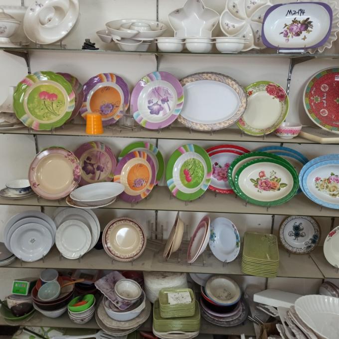 El servicio de mesa de la melamina del OEM fija la porcelana de la imitación del estilo japonés 0