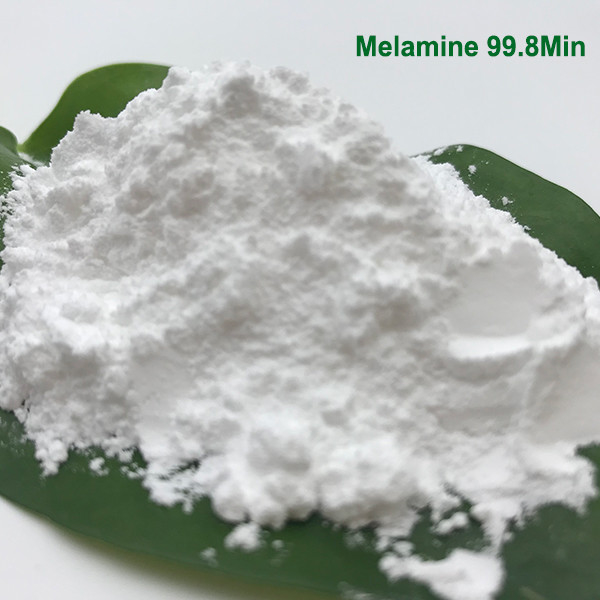 Melamina Crystal Powder Industrial Grade CAS 9003-08-1 del cartón 99,8% 4