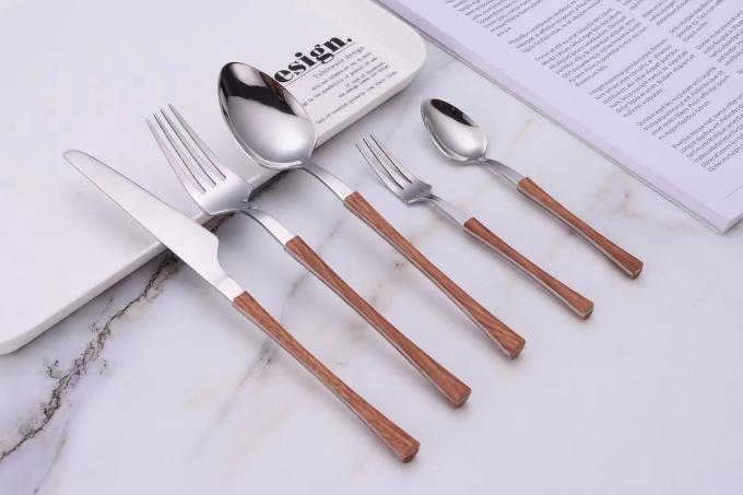 Palillos amistosos Kit For Restaurant Home del cuchillo de la bifurcación de la cuchara del servicio de mesa de la melamina de Eco 2