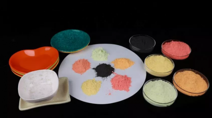 Polvo colorido de la resina de formaldehído de urea de la melamina del MMC para el vajilla 1