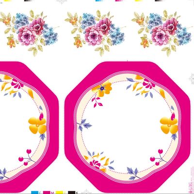 Un buen precio. Muestra disponible y libre de placa de melamina de papel decal con corte a presión Tipo de corte de beso en línea