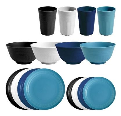 Un buen precio. Artículos de mesa de melamina de color personalizado Cuencos de cocina grandes de plástico en línea