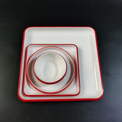 Un buen precio. Embalaje personalizado Polvo de moldeo de melamina Color rojo Polvo de resina de melamina 100% en línea