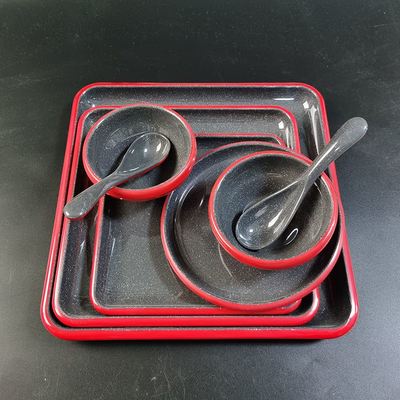 Un buen precio. BPA libre de la vieja melamina que sirve bandeja Resiste la temperatura de -20 grados a 120 grados en línea