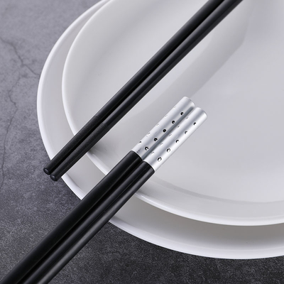 Un buen precio. Palillos durables del metal de los palillos de la aleación de plata del negro de la decoración del Gypsophila en línea
