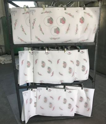 Un buen precio. Etiqueta anti 45GSM de papel de la melamina del brillo del rizo para el vajilla en línea