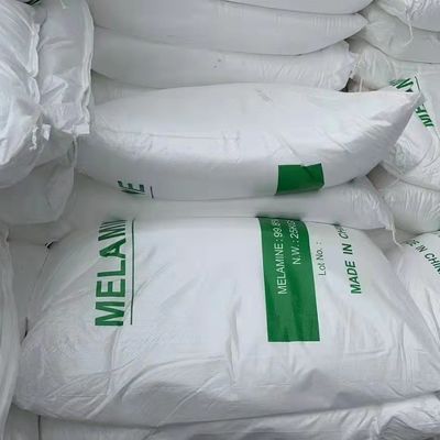 Un buen precio. Grado industrial 99,8% Tripolycyanamide/melamina Crystal Powder blanco en línea