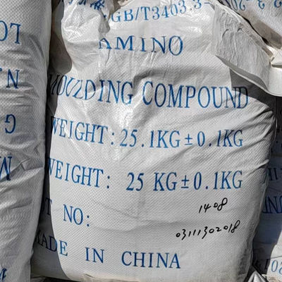 Un buen precio. melamina blanca del polvo que moldea del formaldehído de la urea 25kg/Bag basada en línea