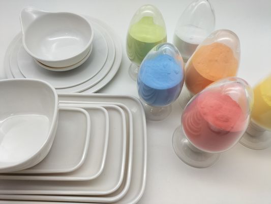 Un buen precio. Colorido esmaltado Melamina vajilla formaldehído pegamento moldeado Compuesto en polvo en línea