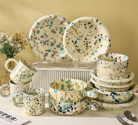 Un buen precio. Cuenco de melamina personalizable con varios tamaños y diseños disponibles para personalización, en polvo de puntos de melamina. en línea