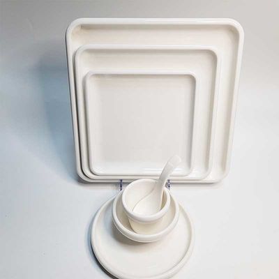Un buen precio. Melamina 100% Blanca Compuesto de moldeado de formaldehído en polvo para vajilla o comedor en línea