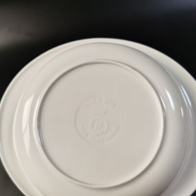 Un buen precio. White Customized Melamine Environmental Friendly Plate Withstand Temperature -20℃-120℃ For Hotel Restaurant en línea