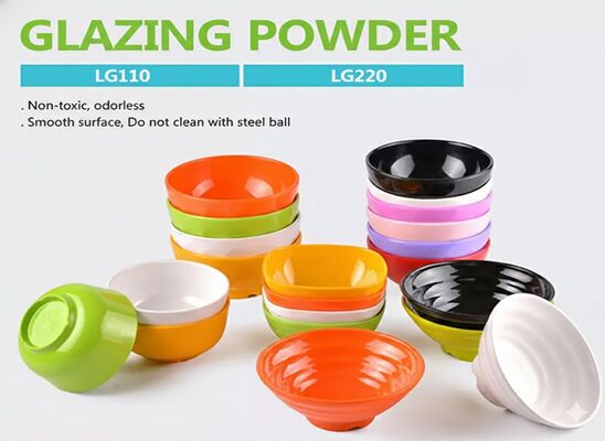 LG110/220/250 Polvo de Melamina Industrial para Vidriado que Asegura una Excelente Durabilidad de Superficie y Brillo para Laminados y Paneles Decorativos