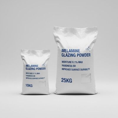 Un buen precio. Polvo de Melamina para Vidriado en Tamaños de 10kg y 25kg para Mayor Durabilidad de Superficie en línea