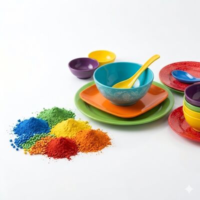 Un buen precio. Food Health Standard Melamine Molding Compound For Melamine Crockery en línea