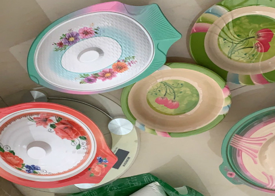 Un buen precio. Cuenco de ensalada de la melamina del servicio de mesa de la melamina A5 del 100% en línea