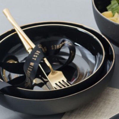 Un buen precio. El servicio de mesa de la melamina del estilo japonés del ODM del OEM fija para la boda en línea