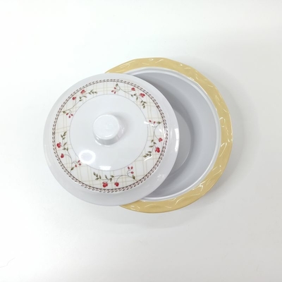 Un buen precio. Vajilla irrompible Eco de la melamina del hotel del OEM amistoso con la tapa en línea