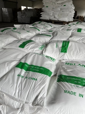 Un buen precio. 99,8% Min Pure White Melamine Powder para el material de construcción en línea